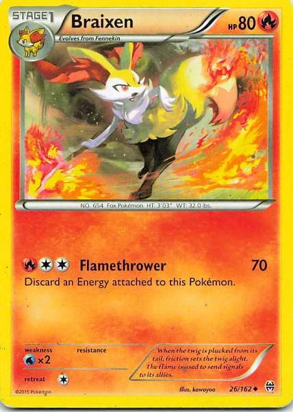 Braixen - BREAKthrough #26/162