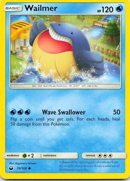 Wailmer - Celestial Storm #39/168