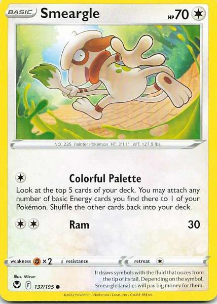 Smeargle - Silver Tempest #137/195