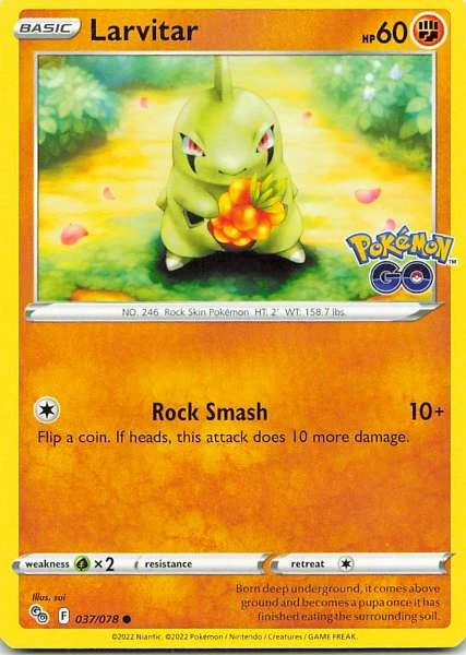 Larvitar - Pokémon GO #037/078