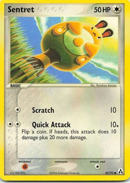 Sentret - EX Delta Species #62/92