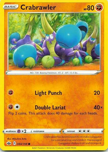 Crabrawler - Chilling Reign #084/198