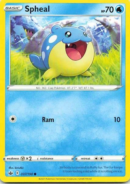 Spheal - Chilling Reign #037/198