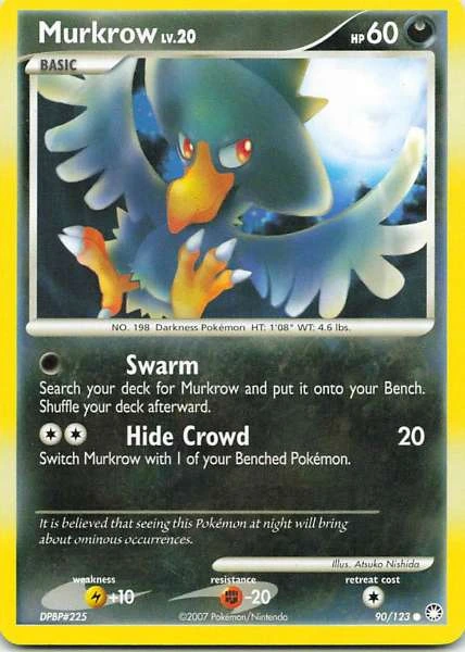 Murkrow - Diamond & Pearl #90/123