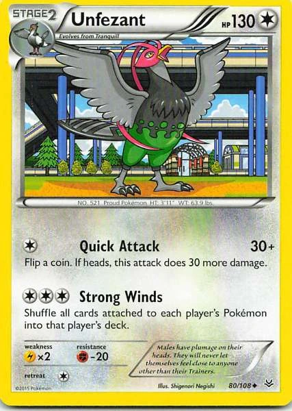 Unfezant - Roaring Skies #80/108