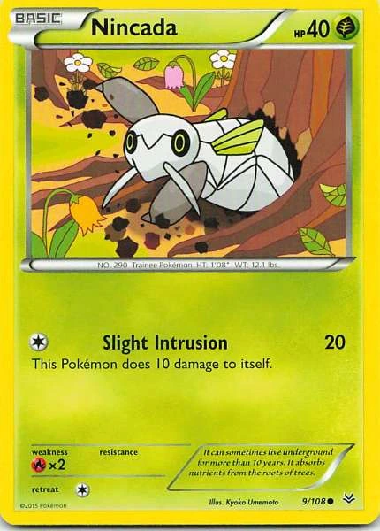 Nincada - Roaring Skies #9/108