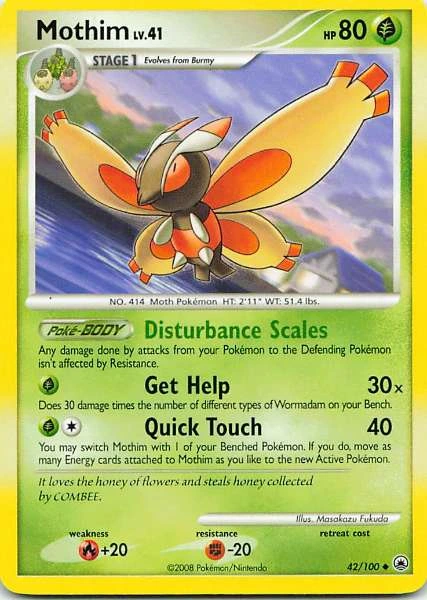 Mothim - Legends Awakened #42/100