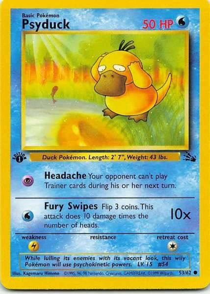 Psyduck - Fossil #53/62