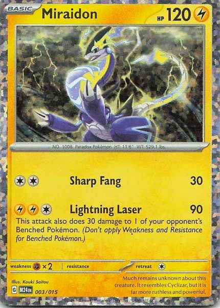 Miraidon - McDonald's Collection 2024 #003/015