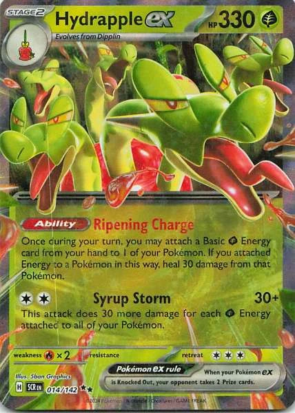 Hydrapple ex - Stellar Crown #014/142