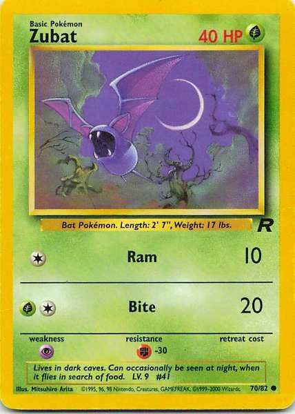 Zubat - Team Rocket #70/82