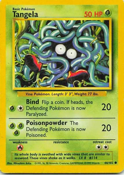 Tangela - Base Set #66/102