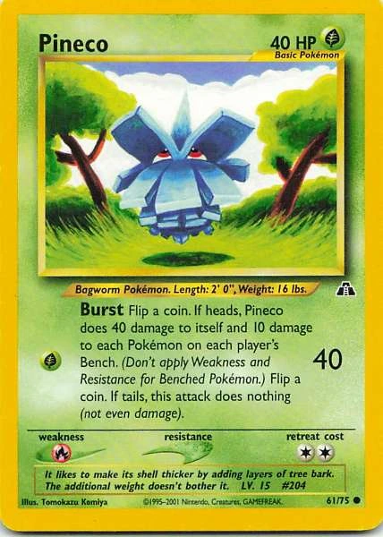Pineco - Neo Discovery #61/75