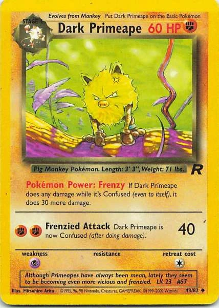 Dark Primeape - Team Rocket #43/82