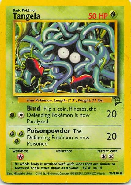 Tangela - Base Set 2 #96/130