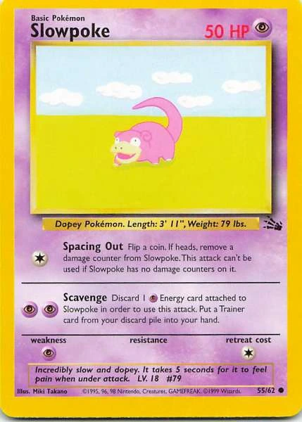 Slowpoke - Fossil #55/62