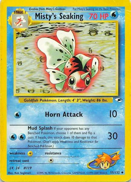 Misty's Seaking - Gym Heroes #55/132