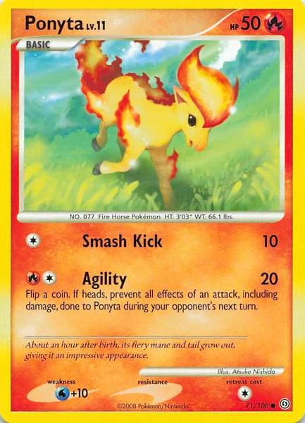 Ponyta - Majestic Dawn #71/100