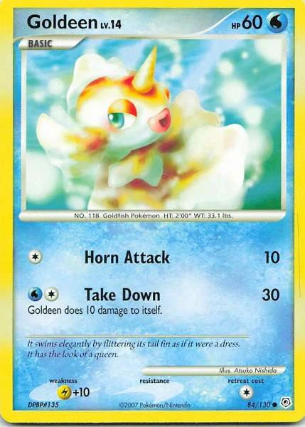 Goldeen - Diamond & Pearl #84/130