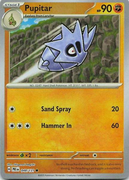 Pupitar - EX Deoxys #48/107