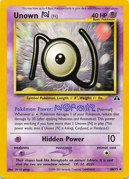 Unown [N] - Neo Discovery #50/75