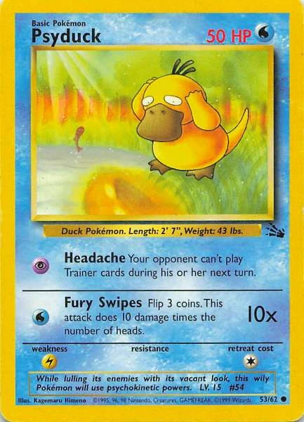 Psyduck - Fossil #53/62