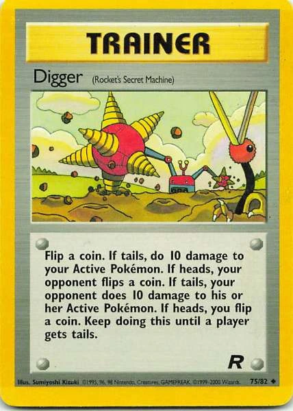 Digger - Team Rocket #75/82