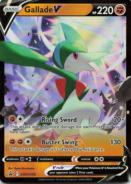 Gallade V - Pokémon Sword & Shield Black Star Promos #SWSH258