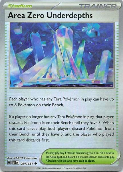 Area Zero Underdepths - Prismatic Evolutions #094/131