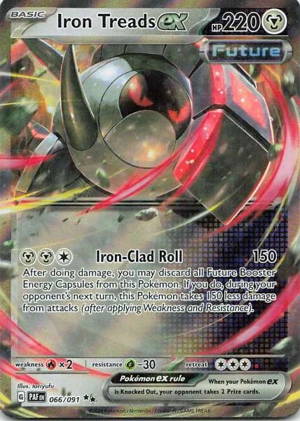 Iron Treads ex - Paldean Fates #066/091