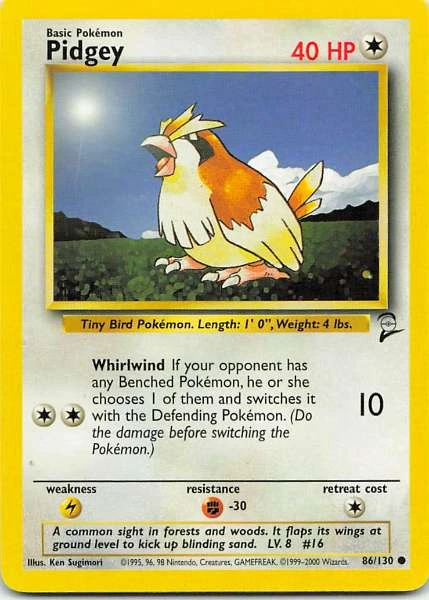 Pidgey - Base Set #86/130