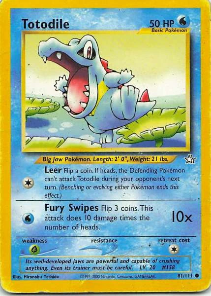 Totodile - Neo Genesis #81/111