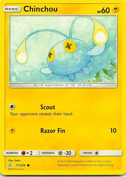 Chinchou - Unified Minds #71/236