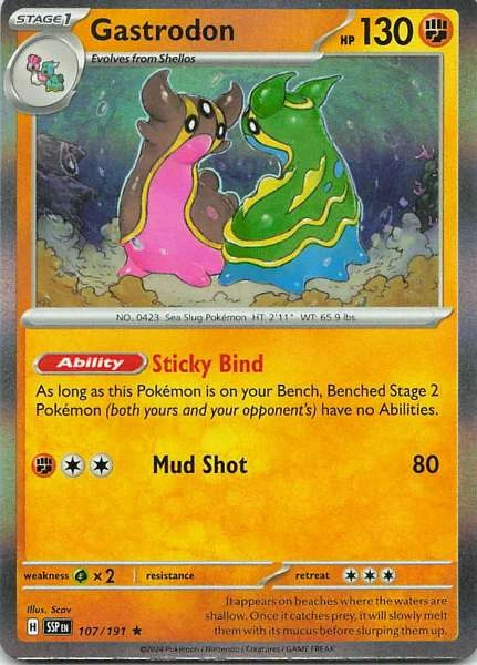 Gastrodon - Stellar Crown #107/191