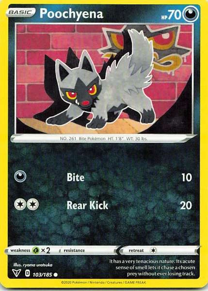 Poochyena - Vivid Voltage #103/185