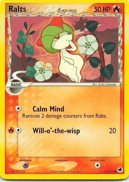 Ralts - EX Delta Species #61/101