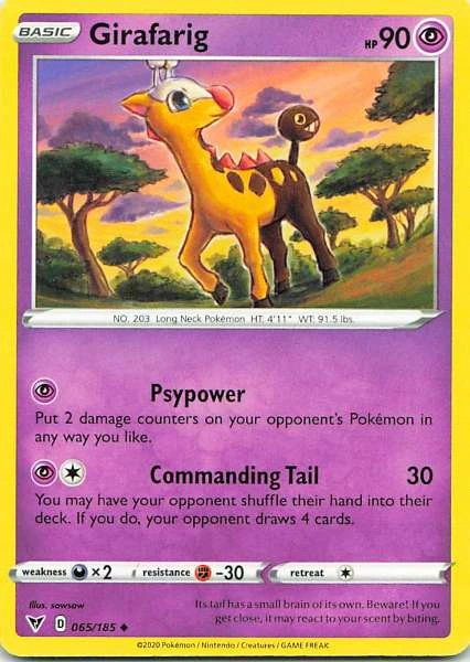 Girafarig - Vivid Voltage #065/185