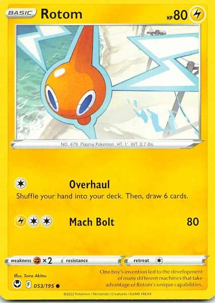 Rotom - Silver Tempest #053/195