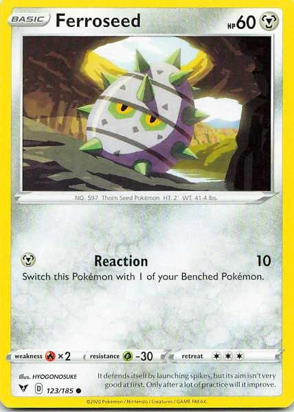 Ferroseed - Vivid Voltage #123/185