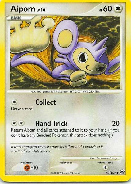 Aipom - Mysterious Treasures #50/100