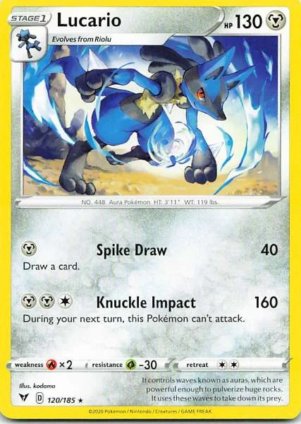 Lucario - Vivid Voltage #120/185