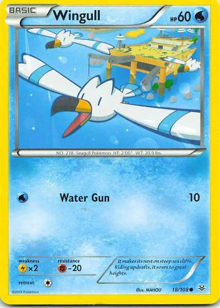 Wingull - Roaring Skies #18/108