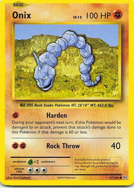 Onix - XY Evolutions #61/108