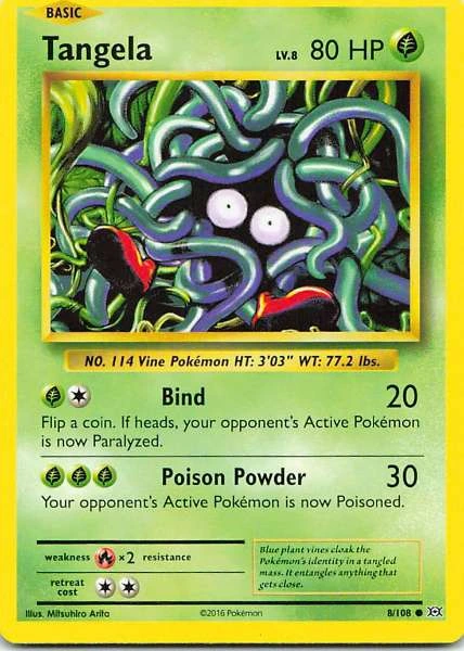 Tangela - Pokémon Evolutions #8/108