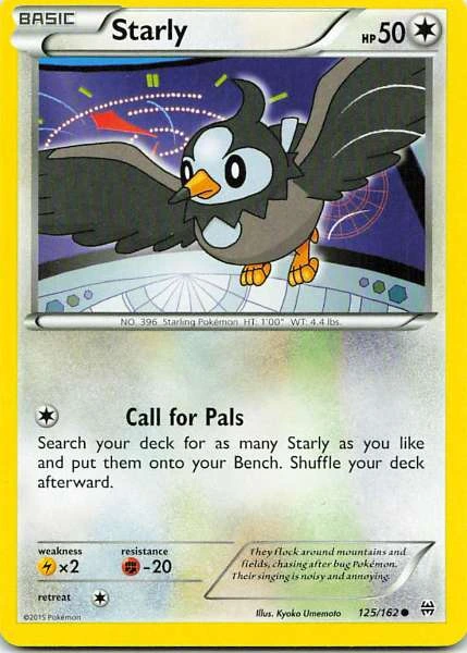 Starly - Pokémon BREAKthrough #125/162