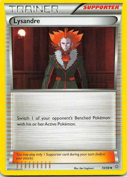 Lysandre - Pokémon Ancient Origins #78/98
