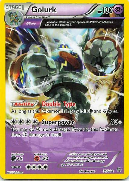 Golurk - Pokémon Ancient Origins #35/98