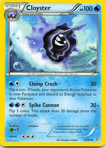 Cloyster - Generations #20/83