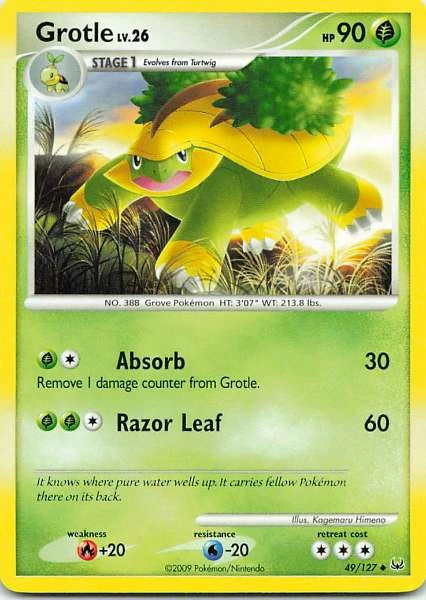 Grotle - Platinum #49/127