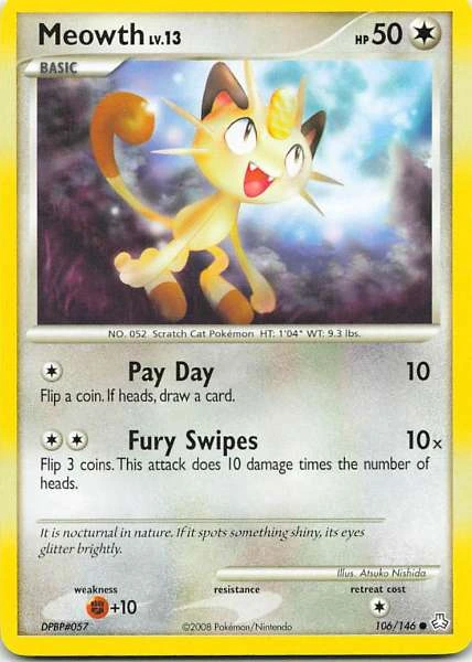 Meowth - Pokémon Great Encounters #106/146